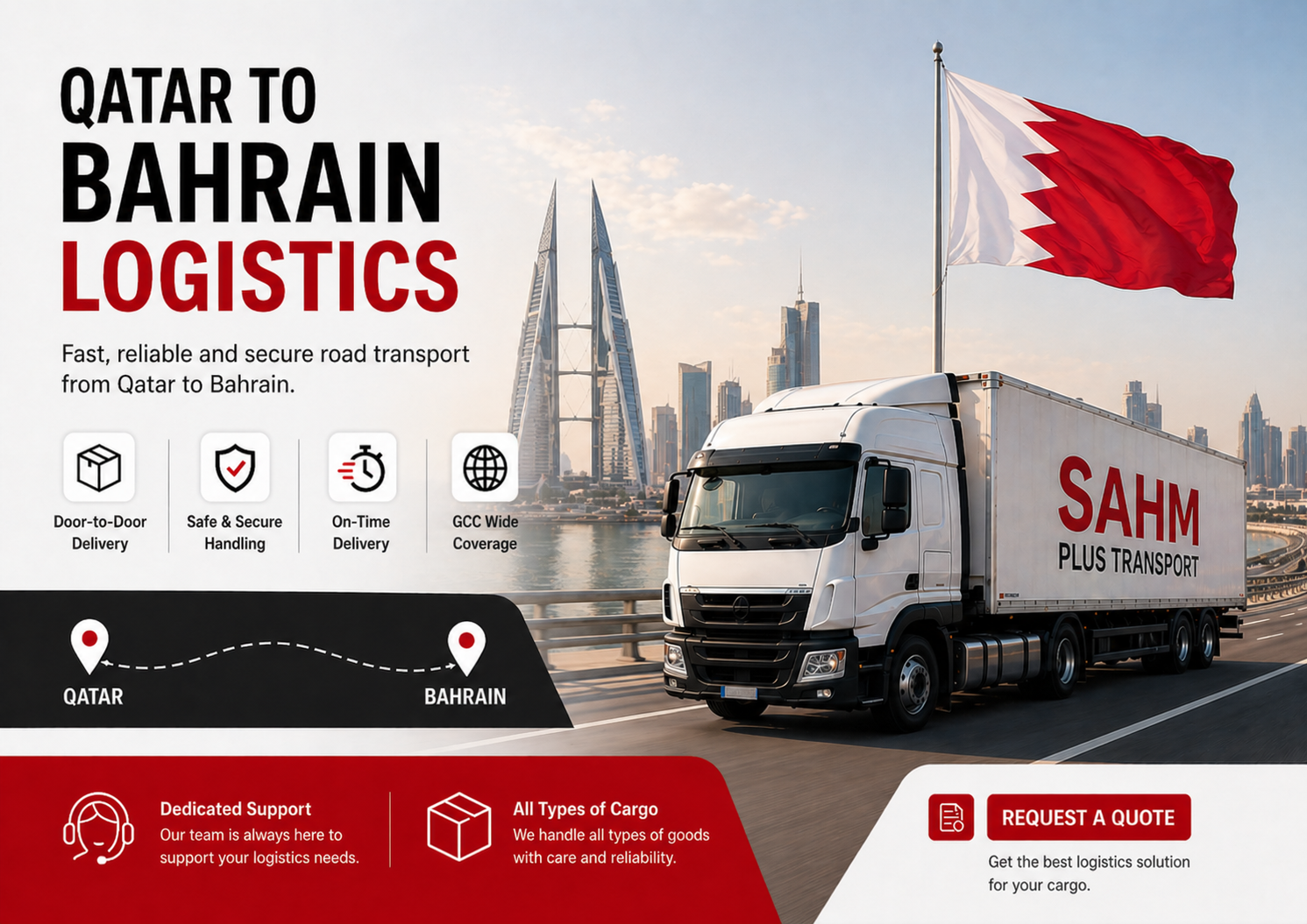 Qatar To Bahrain Logistics