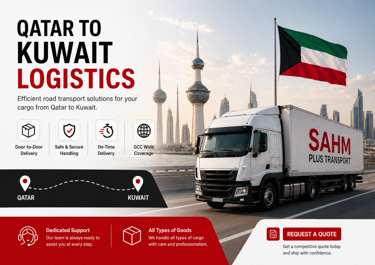 Qatar To Kuwait Logistics