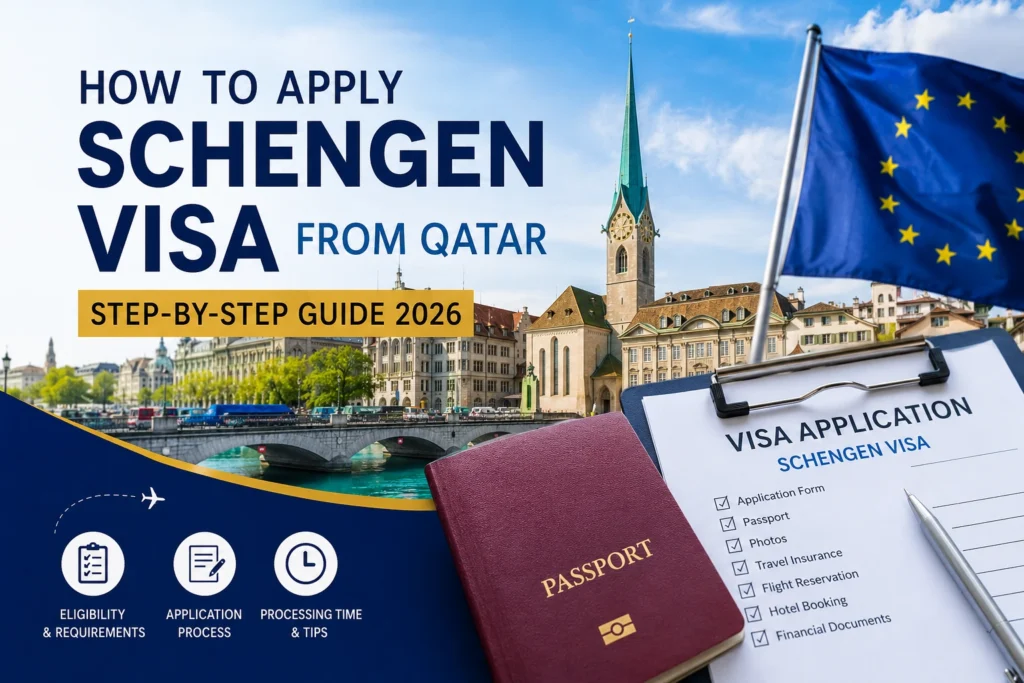 HOW TO APPLY SCHENGEN VISA FROM QATAR